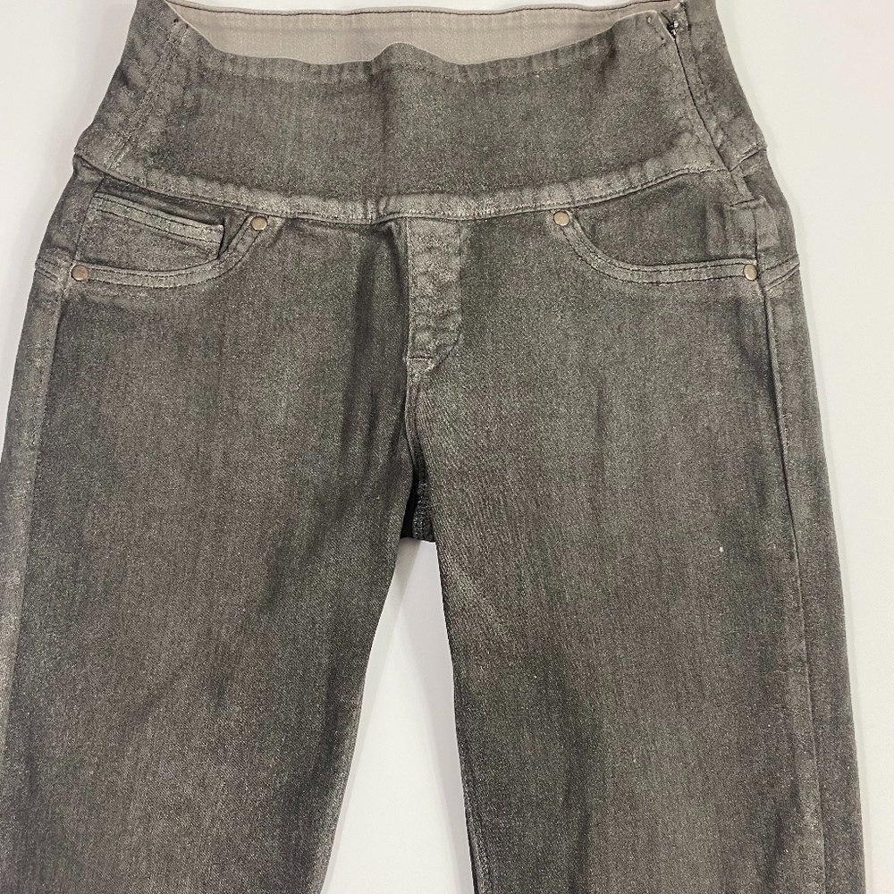 Spanx Metallic Wax Jean Leggings SZ small - Picture 3 of 10